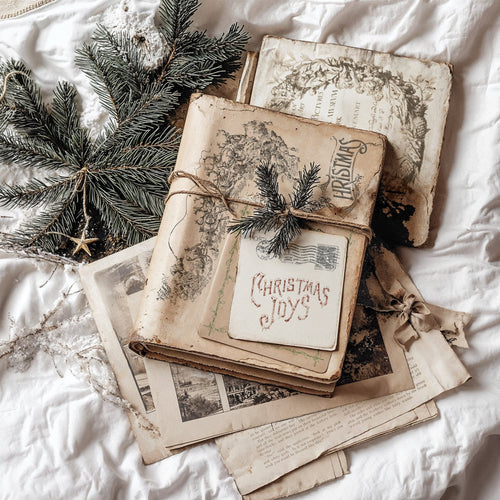 IOD Christmas Post Stamp Collection 12"x 12" - Decoupage Central