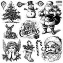 IOD Christmas Wishes Stamp Collection 12"x 12" - Decoupage Central