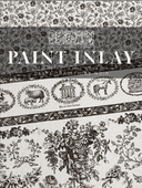 IOD Delft Traditions NOIR, Paint Inlays 12" x16" Pad, 8 pages - Decoupage Central