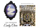 IOD Emily Clare Transfer , Rub on Transfer 12" x 8" Pad - Decoupage Central