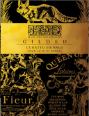 IOD GILDED GOLD FOIL Transfer Curated Signage, Rub on Transfer 12" x16" Pad - Decoupage Central