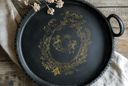 IOD GILDED GOLD FOIL Transfer Petits Ornements, Rub on Transfer 8" x12" Pad - Decoupage Central