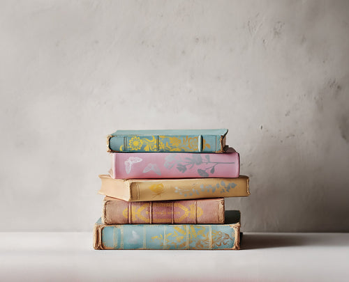 IOD GILDED Gold & Siliver FOIL Transfer Papillon, Rub on Transfer 8" x12" Pad - Decoupage Central