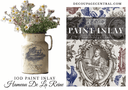 IOD Hameau De La Reine Paint Inlays 12" x16" Pad, 8 pages LIMITED EDITION - Decoupage Central