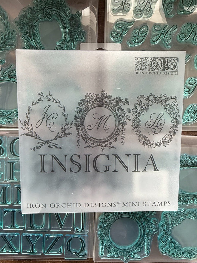 IOD Insignia Stamp Collection 6"x 6" with cases MUST HAVE! - Decoupage Central