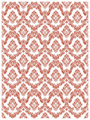 IOD Lattice Rose, Paint Inlays 12" x16" Pad, 8 pages - Decoupage Central