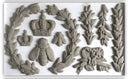 IOD Laurel Silicone Mould, 6" x 10" - Decoupage Central