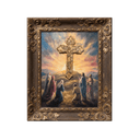 IOD Les Croix Silicone Mould, 6" x 10" - Decoupage Central