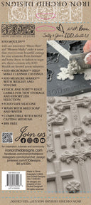 IOD Les Croix Silicone Mould, 6" x 10" - Decoupage Central