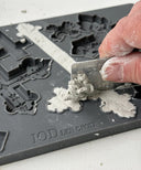 IOD Les Croix Silicone Mould, 6" x 10" - Decoupage Central