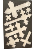 IOD Les Croix Silicone Mould, 6" x 10" - Decoupage Central
