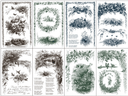 IOD Little Lark Paint Inlays 8" x12" Pad, 8 pages LIMITED EDITION - Decoupage Central