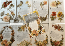 IOD LOVER OF FLOWERS, Rub on Transfer 12" x8" Pad. - Decoupage Central