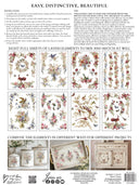 IOD Madeline , Rub on Transfer 12" x16" Pad, 8 pages - Decoupage Central