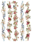 IOD Madeline , Rub on Transfer 12" x16" Pad, 8 pages - Decoupage Central