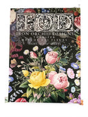 IOD Marche de Fleurs , Rub on Transfer 12" x16" Pad, 8 pages - Decoupage Central