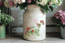 IOD Marche de Fleurs , Rub on Transfer 12" x16" Pad, 8 pages - Decoupage Central