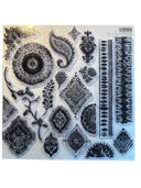 IOD Mercy House Chitenge Stamp Collection 12"x 12" - Decoupage Central