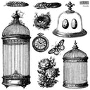 IOD PASTICHE Stamp Collection 12"x 12". 2 sheets of stamps! - Decoupage Central