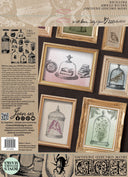 IOD PASTICHE Stamp Collection 12"x 12". 2 sheets of stamps! - Decoupage Central