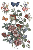 IOD Saint Ouen Transfer , Rub on Transfer 12" x 8" Pad - Decoupage Central