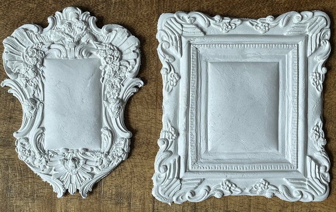 IOD Silicone Mould FRAMES 2, Total Size 6" x 10" - Decoupage Central