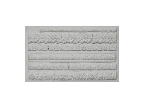 IOD Silicone Mould TRIMMINGS 1 Total Size 6" x 10" - Decoupage Central