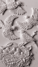 IOD Sparrows Nest Mould, 6" x 10". - Decoupage Central