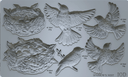 IOD Sparrows Nest Mould, 6" x 10". - Decoupage Central