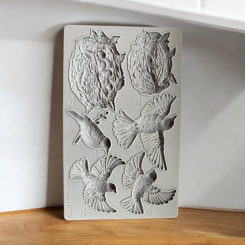 IOD Sparrows Nest Mould, 6" x 10". - Decoupage Central