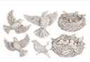 IOD Sparrows Nest Mould, 6" x 10". - Decoupage Central