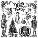 IOD Sugar Plum Fairy Stamp Collection 12"x 12" - Decoupage Central