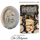 IOD The Belgravia , Rub on Transfer 12" x 8" Pad - Decoupage Central