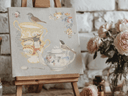 IOD The Belgravia , Rub on Transfer 12" x 8" Pad - Decoupage Central