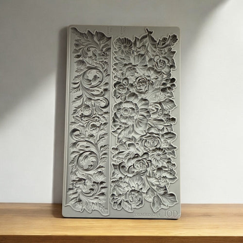 IOD Trimmings 4 Mould, 6" x 10" - Decoupage Central