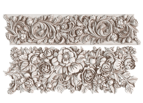 IOD Trimmings 4 Mould, 6" x 10" - Decoupage Central