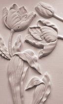 IOD Tulips Silicone Mould, 6" x 10" - Decoupage Central