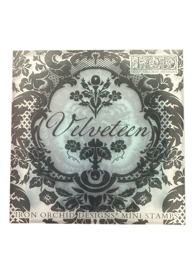 IOD Velveteen Stamp Collection 6"x 6" with cases MUST HAVE! - Decoupage Central