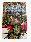 IOD Winter Botanist Rub on Christmas Transfer , Rub on Transfer 12" x 8" Pad. - Decoupage Central