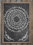 IOD Wreath Builder, Stamp Collection 12"x 12" - Decoupage Central
