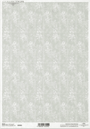 ITD A4 R2592 Pale Garden Stripes Rice Paper - Decoupage Central