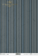 ITD A4 Rice Paper Deep Red Stripes R1759 - Decoupage Central
