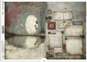 ITD A4 The Collector’s Ledger Rice Paper R2763 - Decoupage Central