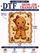 Just Ginger DTF Iron-On Transfer 5.14"x 6.82" - Decoupage Central