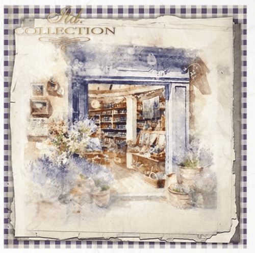 Lavender Window Collection: 5.8 inch / 6 pages - Decoupage Central