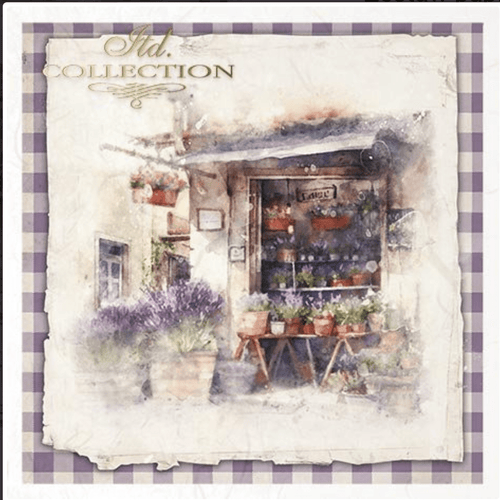 Lavender Window Collection: 5.8 inch / 6 pages - Decoupage Central