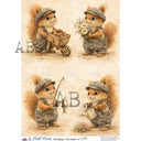 A4 Le Petit Paris No. 674 Little Country Helpers
