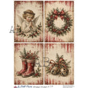 A4 LPP Christmas Keepsakes Paper Le Petit Paris 771