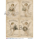 A4 LPP Heavenly Christmas Greetings Paper Le Petit Paris 793