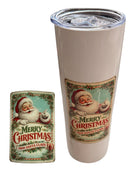 Merry Christmas UV DTF PermaSticker 2.67" x 4" - Decoupage Central